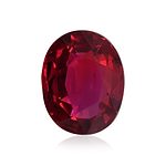 2.27 Carat Red MOZAMBICAN Oval Ruby CD