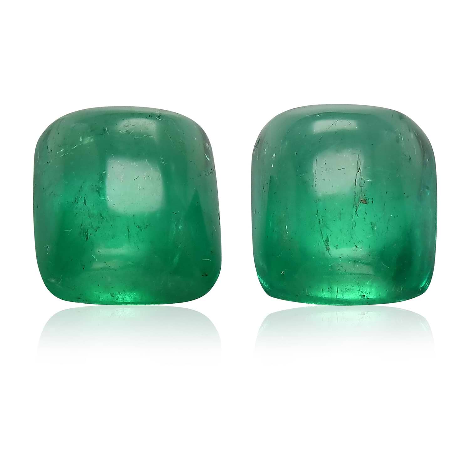 9.56 Carat Cushion Emerald