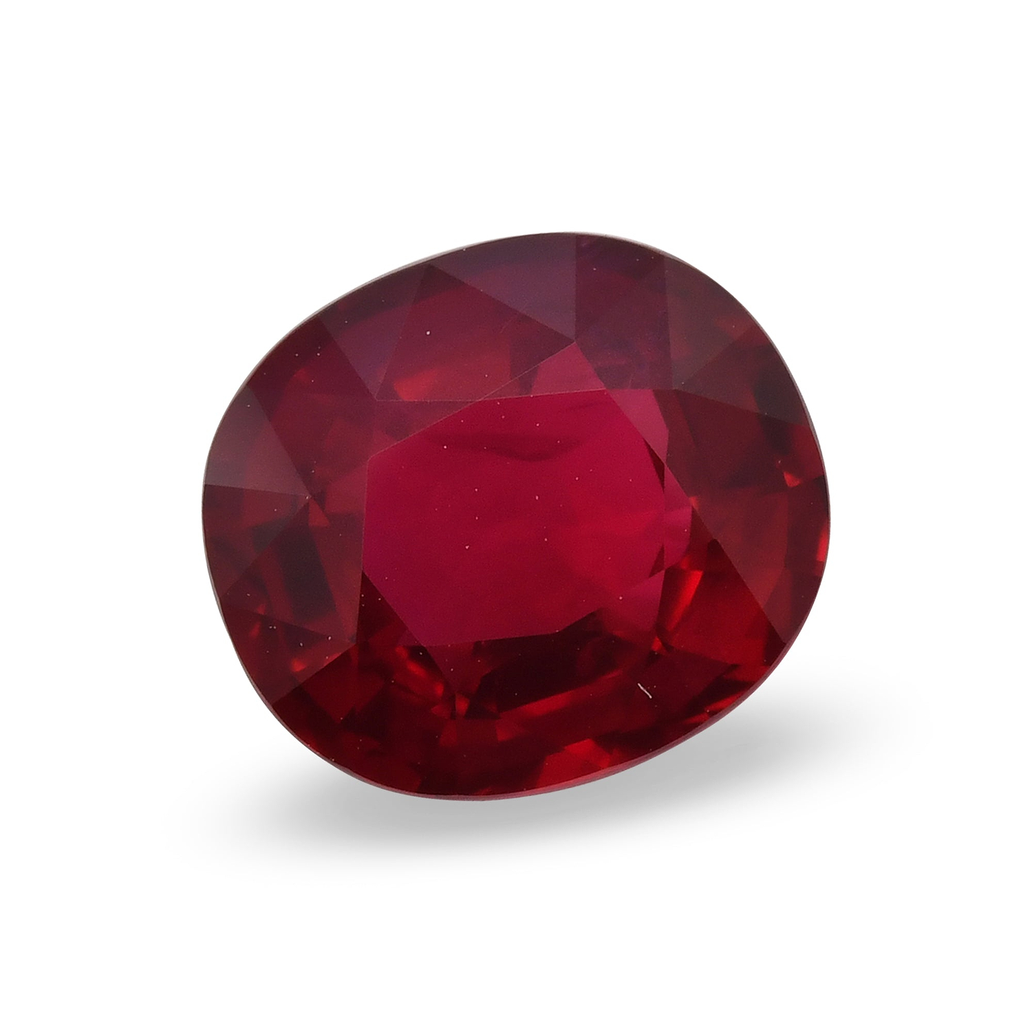6.04 Carat Red MOZAMBICAN Oval Ruby GRS