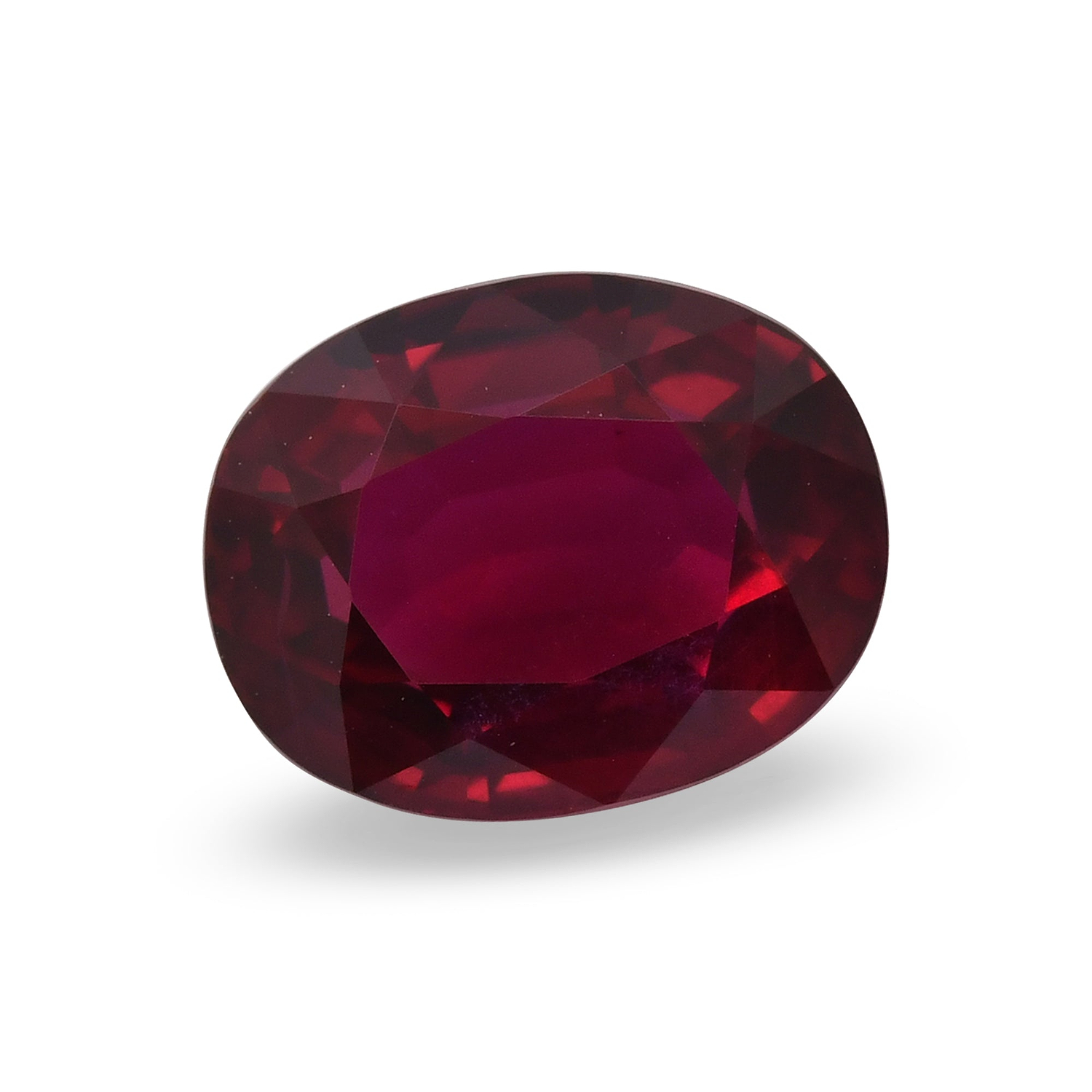 6.01 Carat Red MOZAMBICAN Oval Ruby GRS