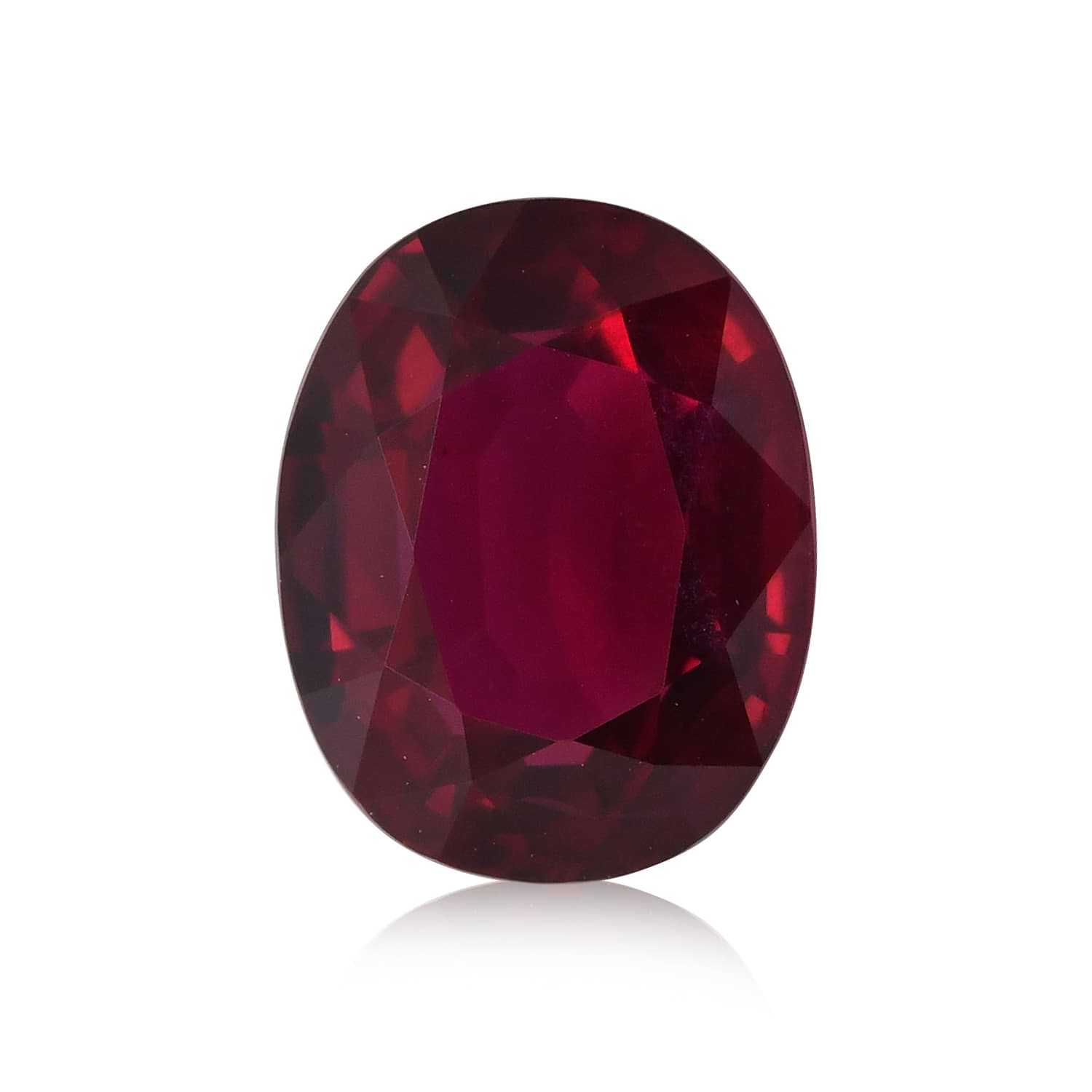 6.01 Carat Red MOZAMBICAN Oval Ruby GRS
