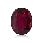 6.01 Carat Red MOZAMBICAN Oval Ruby GRS