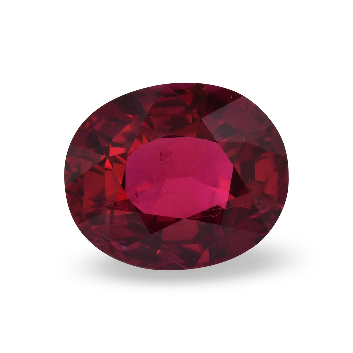 6.02 Carat Red MOZAMBICAN Oval Ruby GRS