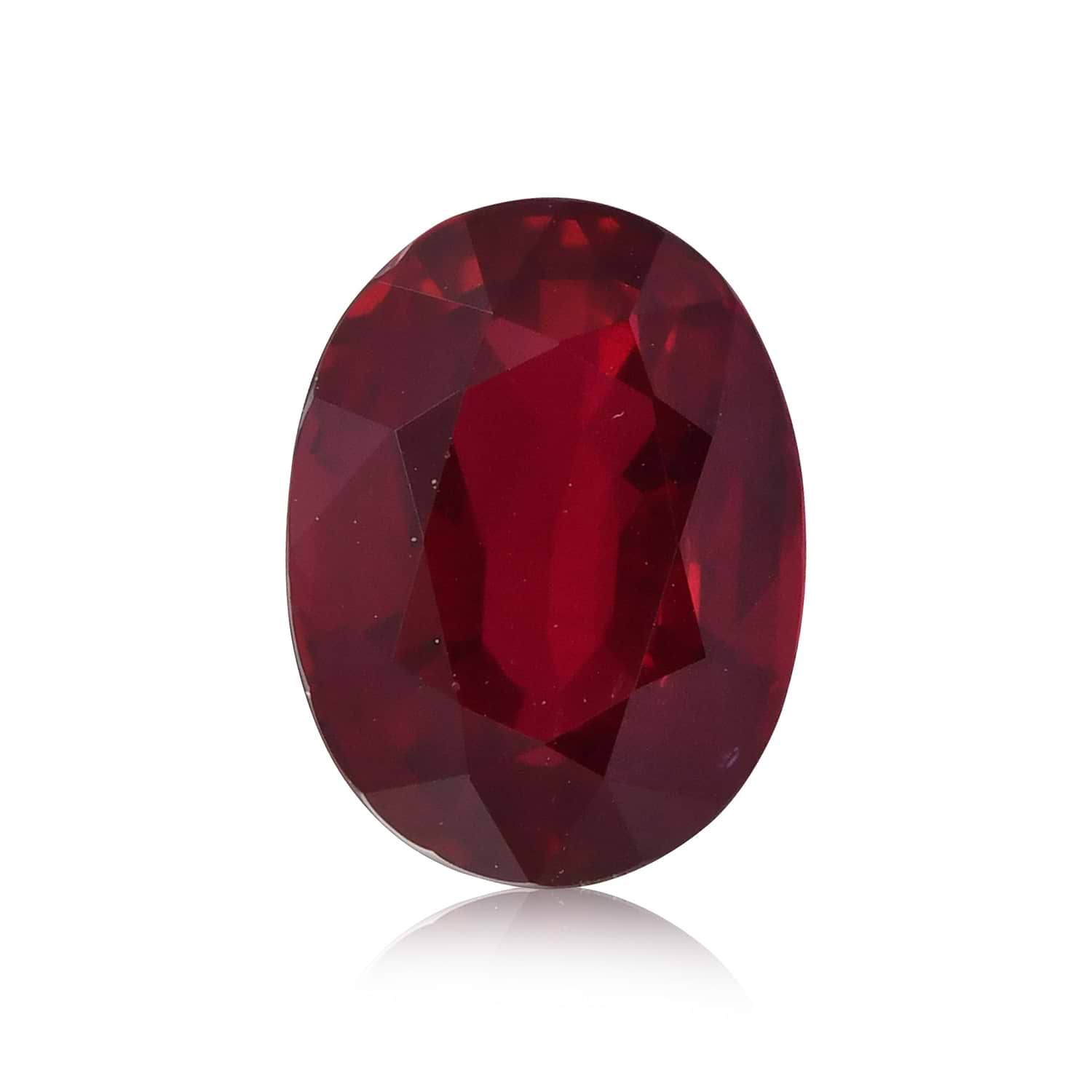 2.01 Carat Red MOZAMBICAN Oval Ruby CD