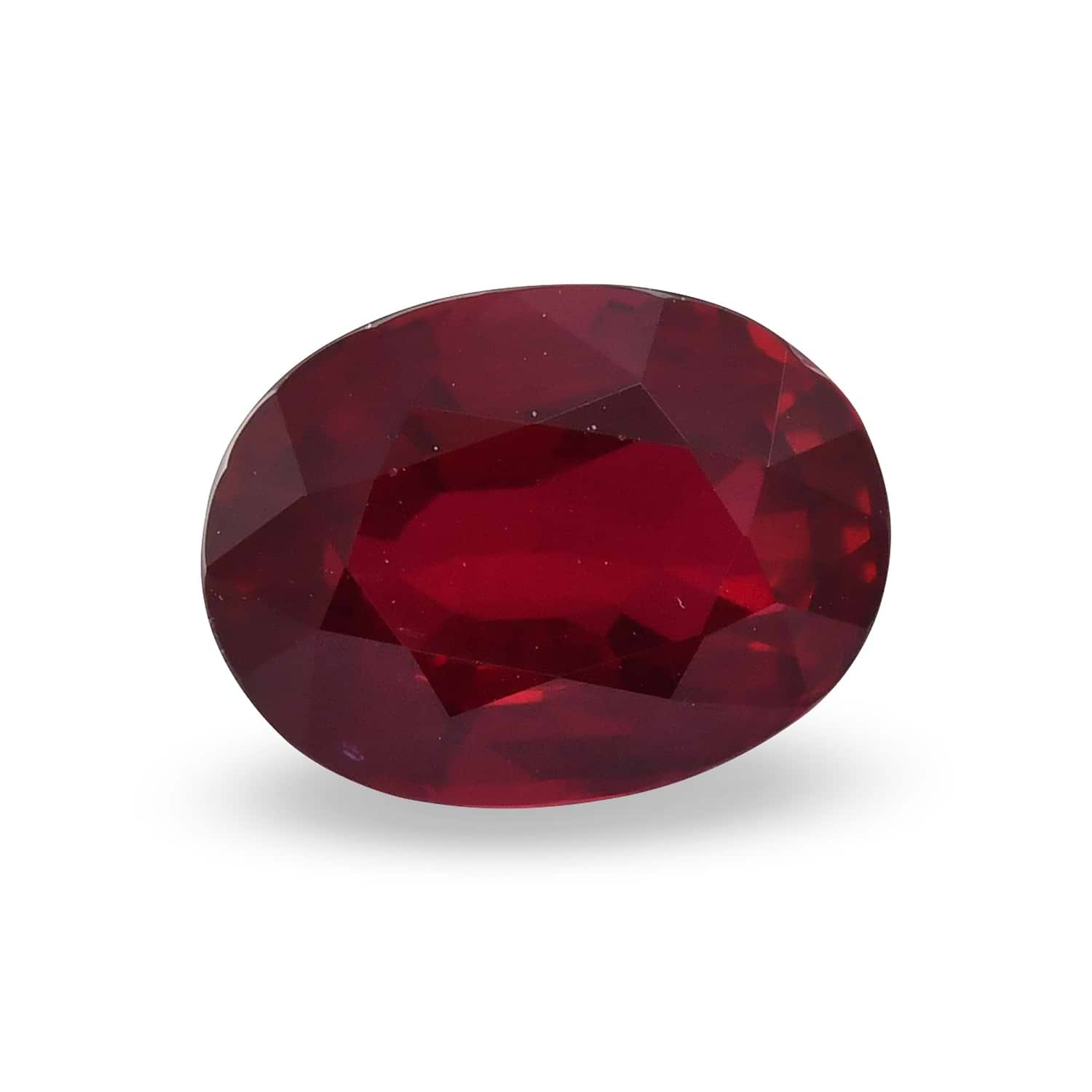 2.01 Carat Red MOZAMBICAN Oval Ruby CD