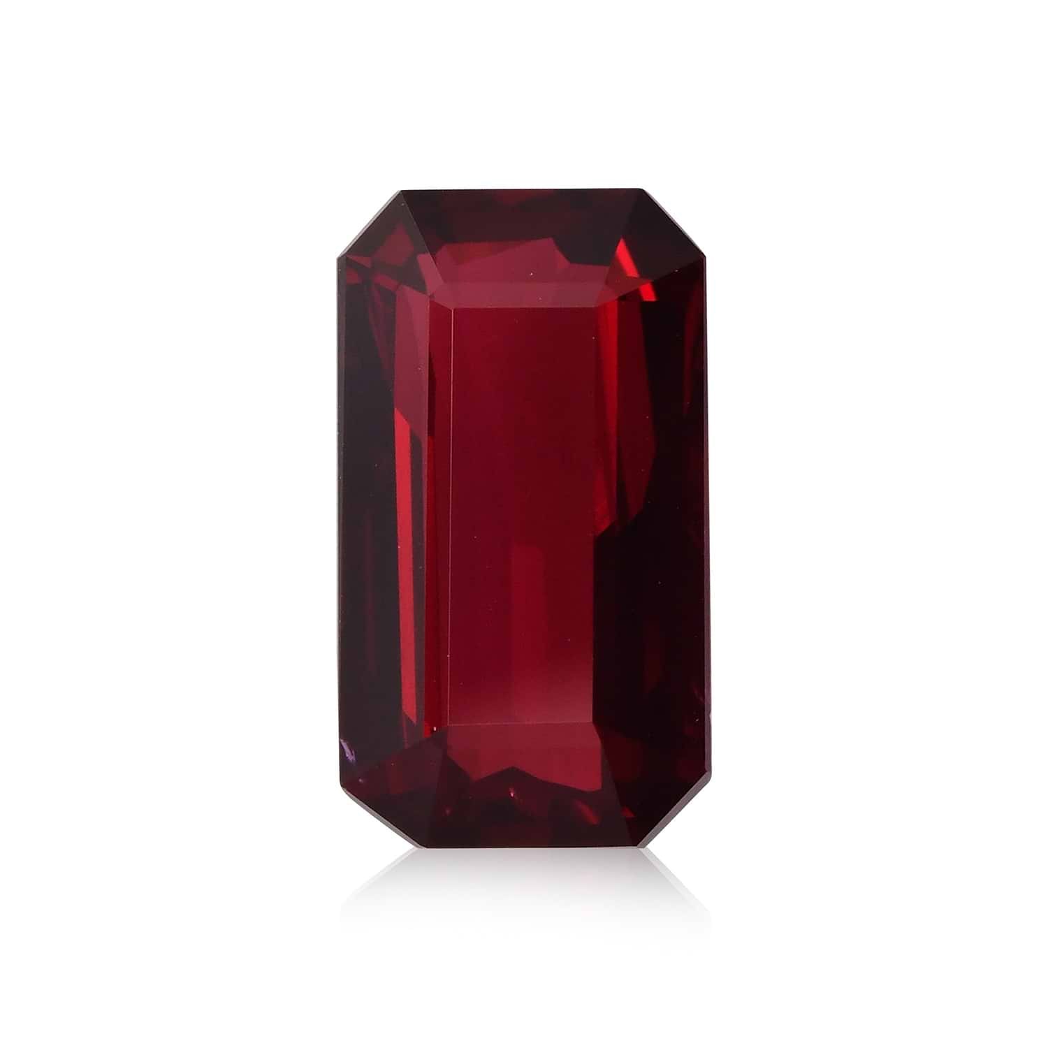 10.01 Carat Red MOZAMBICAN Octagon Ruby GRS
