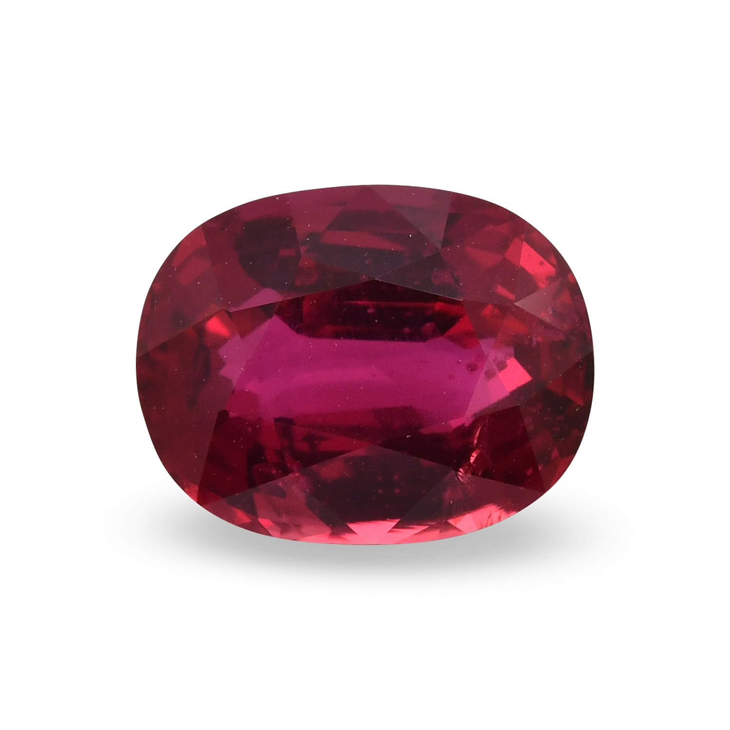 3.05 Carat Red MOZAMBICAN Oval Ruby GIA