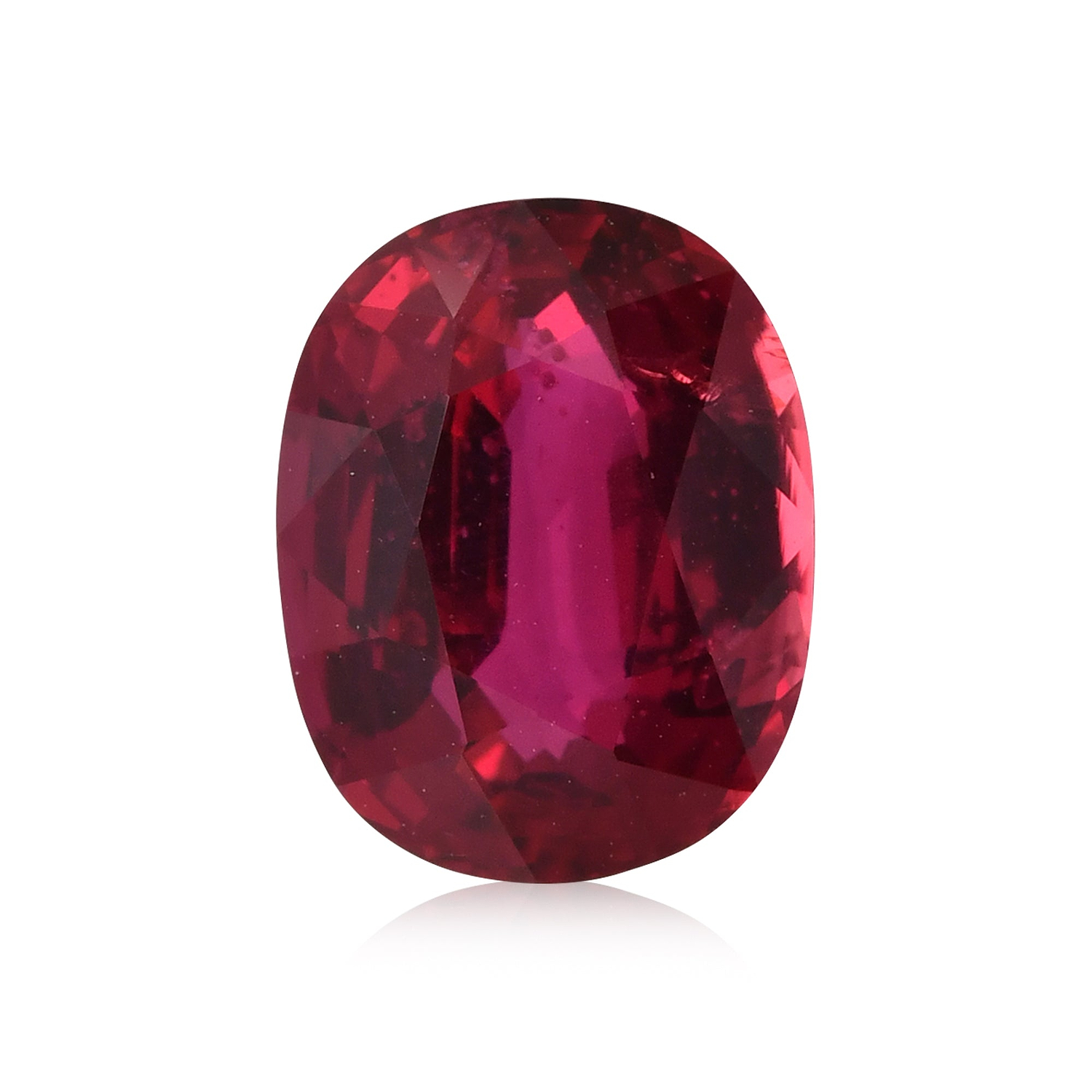 3.05 Carat Red MOZAMBICAN Oval Ruby GIA