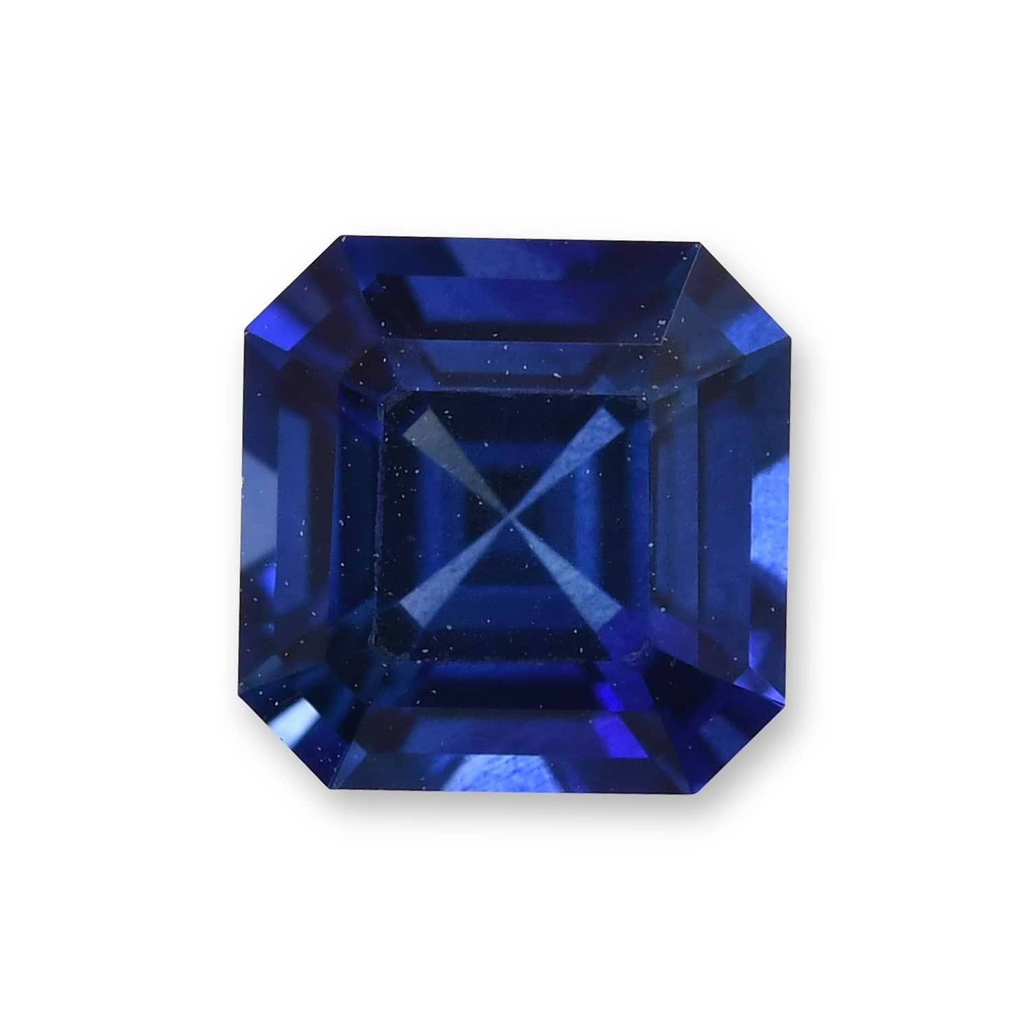 1.00 Carat Blue SRI LANKAN Sq. Emerald Sapphire