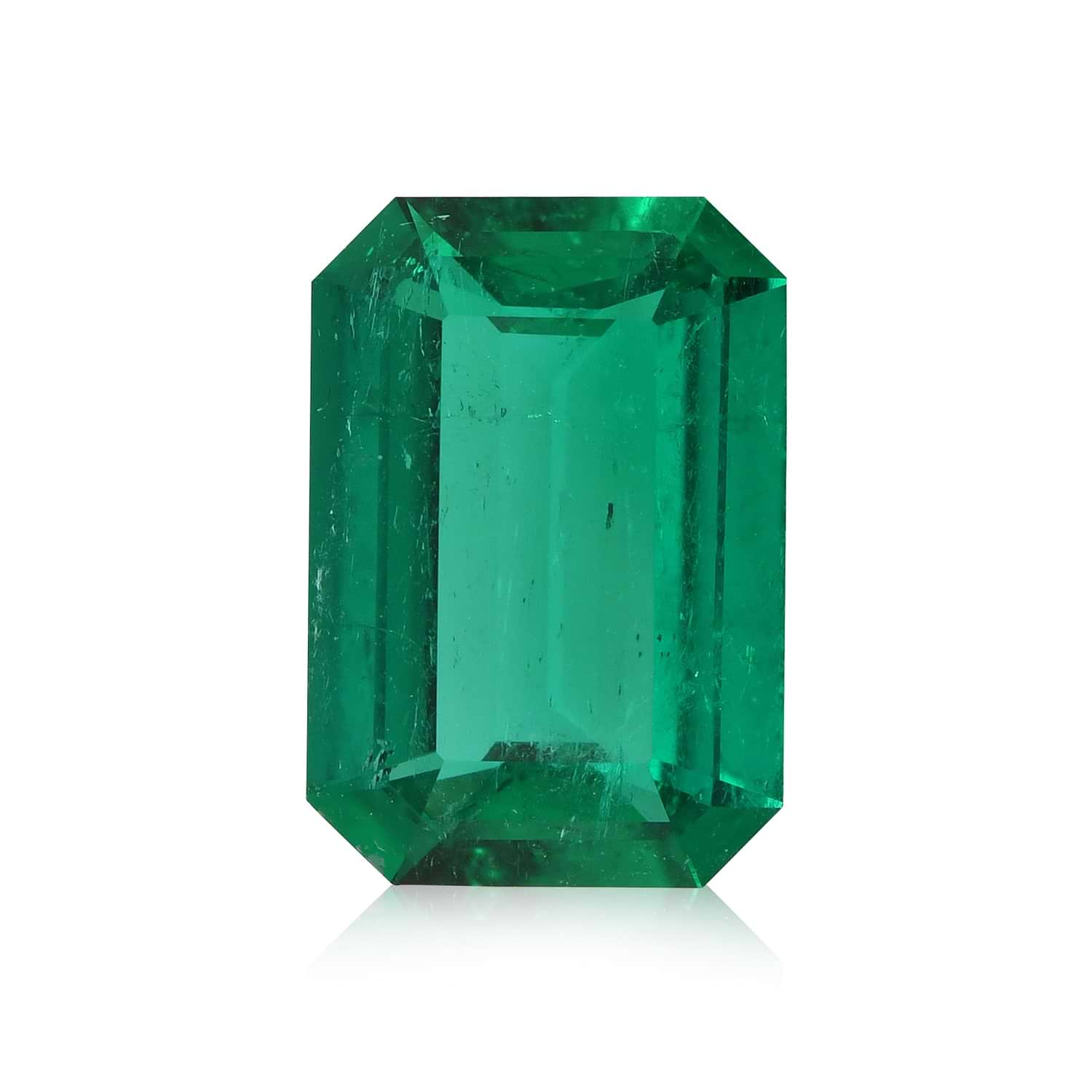 3.21 Carat Green COLOMBIAN Emerald Emerald GRS
