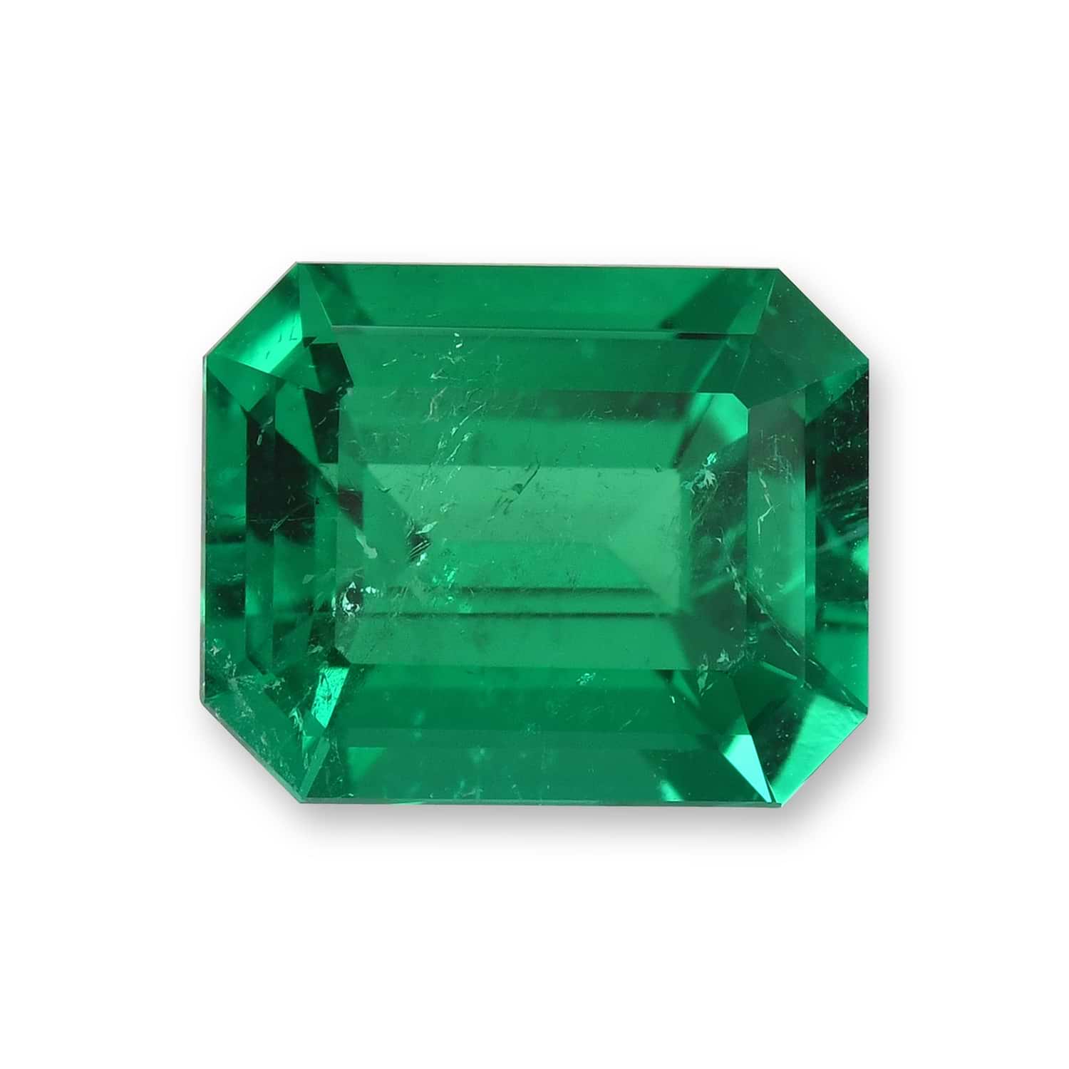 3.04 Carat Green COLOMBIAN Emerald Emerald GRS