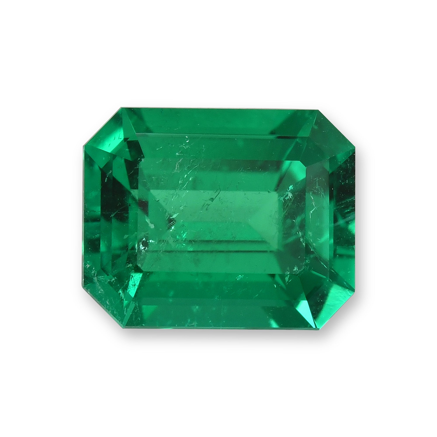 3.04 Carat Green COLOMBIAN Emerald Emerald GRS