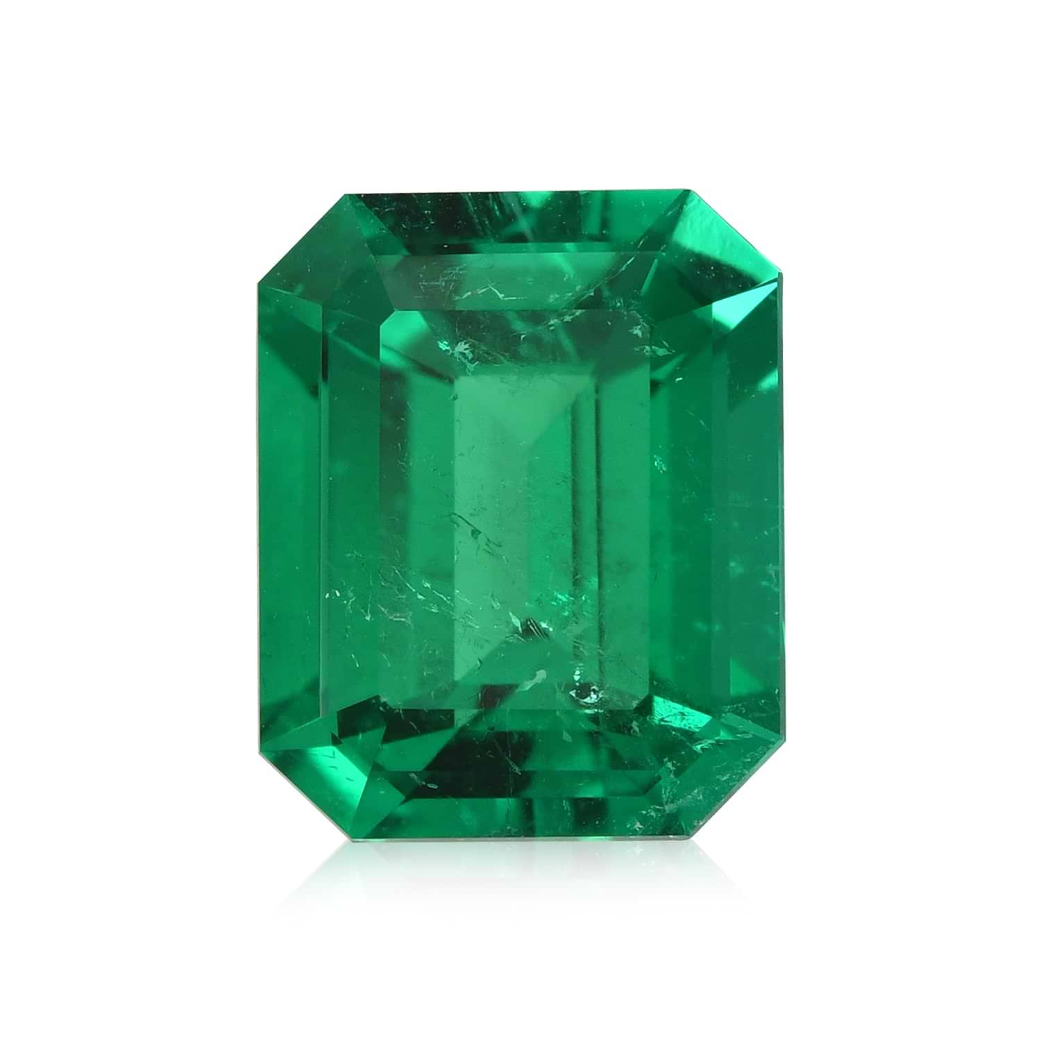 3.04 Carat Green COLOMBIAN Emerald Emerald GRS