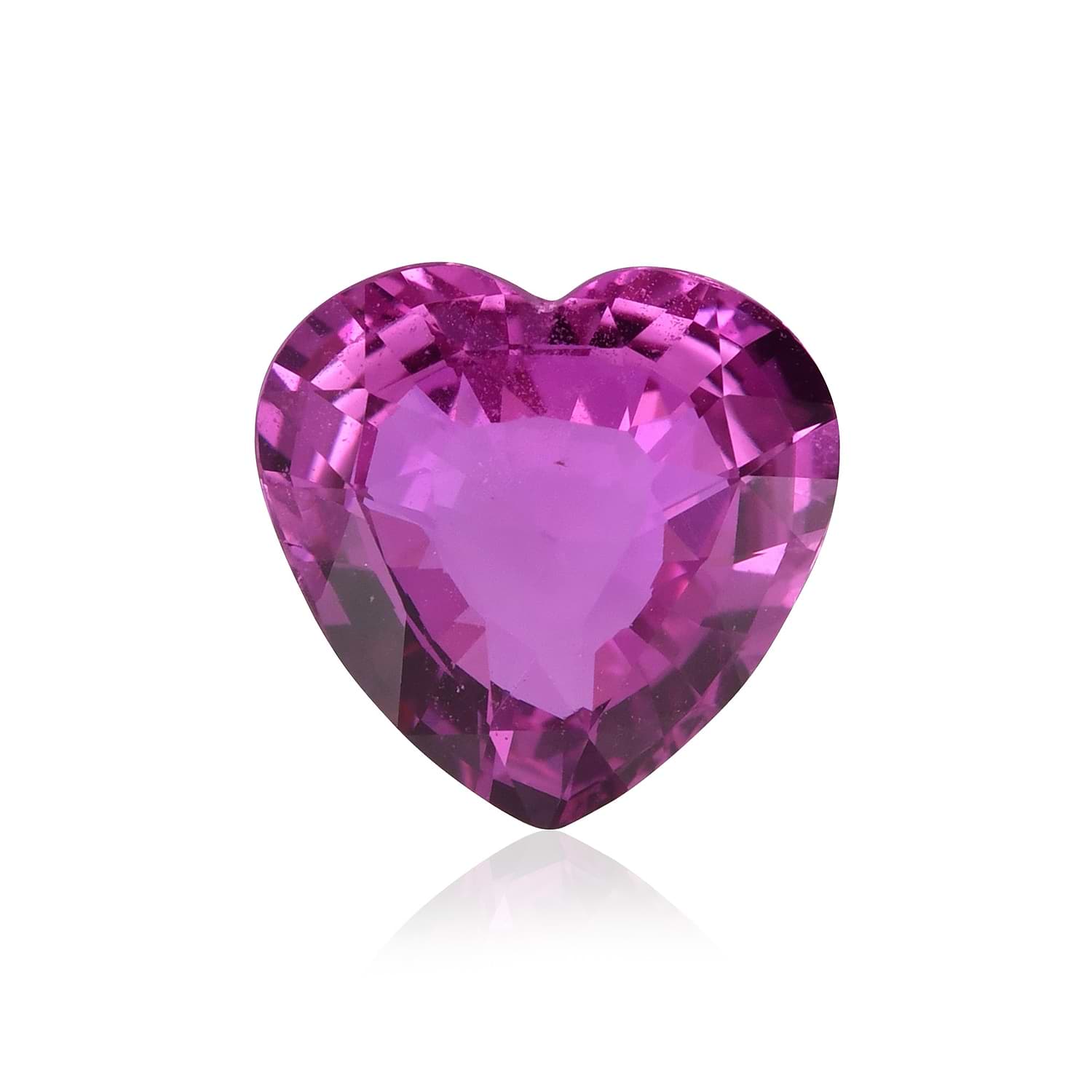 6.01 Carat Pink MADAGASCAR Heart Sapphire CD