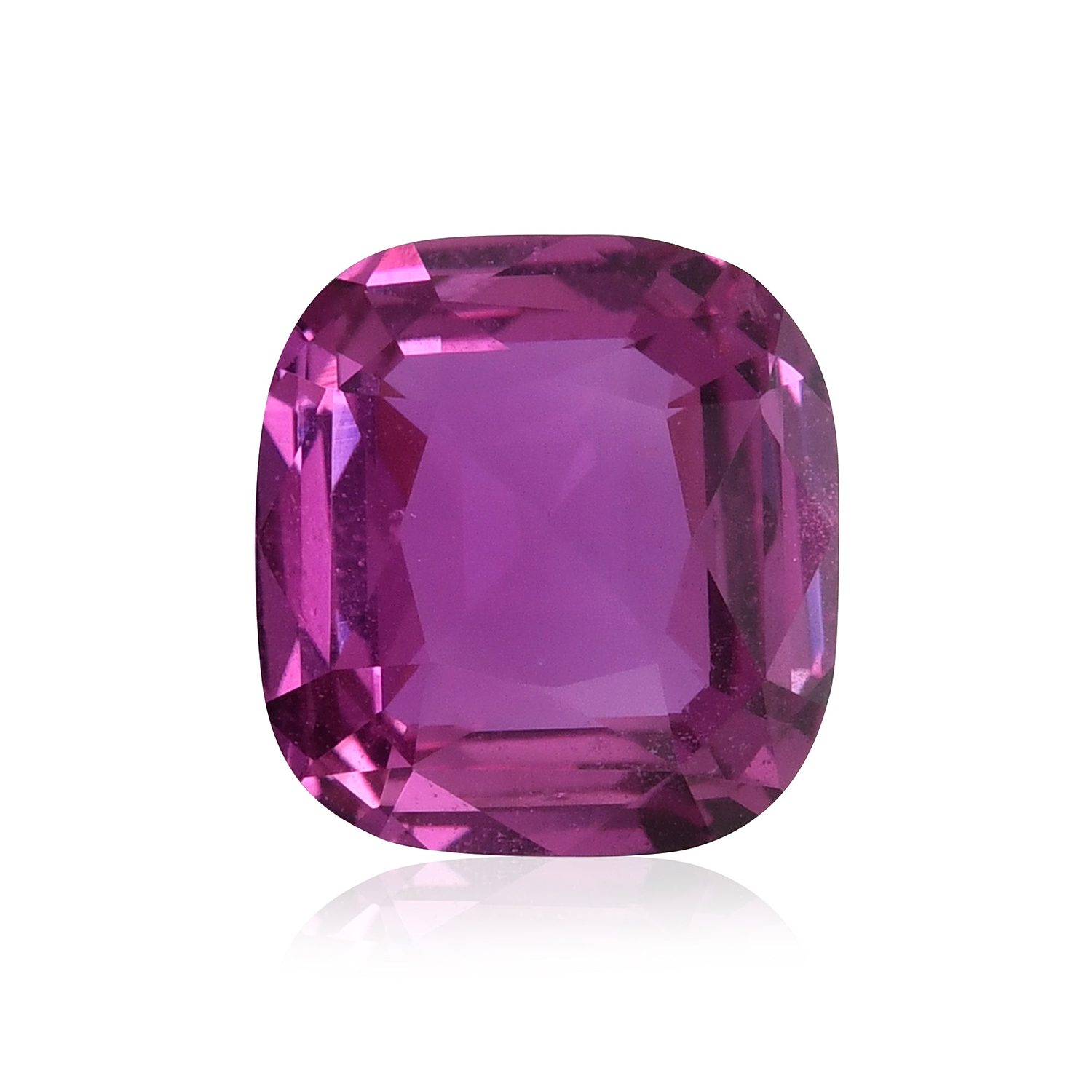 6.03 Carat Pink MADAGASCAR Cushion Sapphire CD