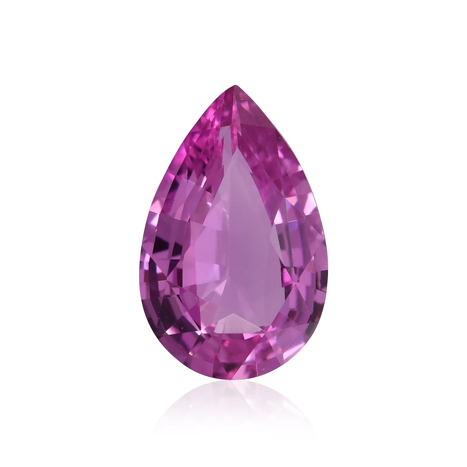 1.16 Carat Pink  Pear Sapphire