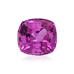 1.12 Carat Pink  Cushion Sapphire
