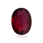 10.05 Carat Red MOZAMBICAN Oval Ruby GRS