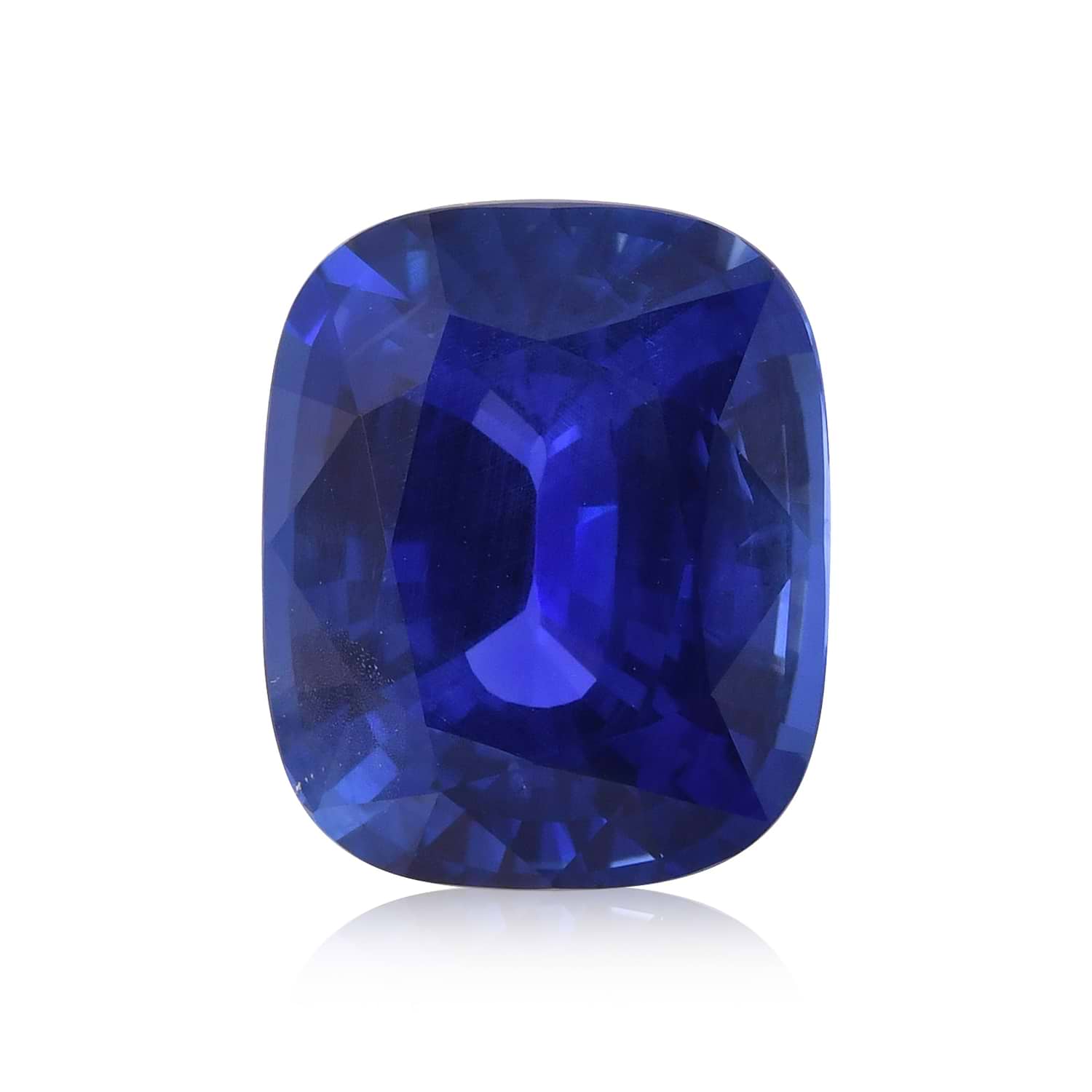 20.90 Carat Blue SRI LANKAN Cushion Sapphire GUBELIN