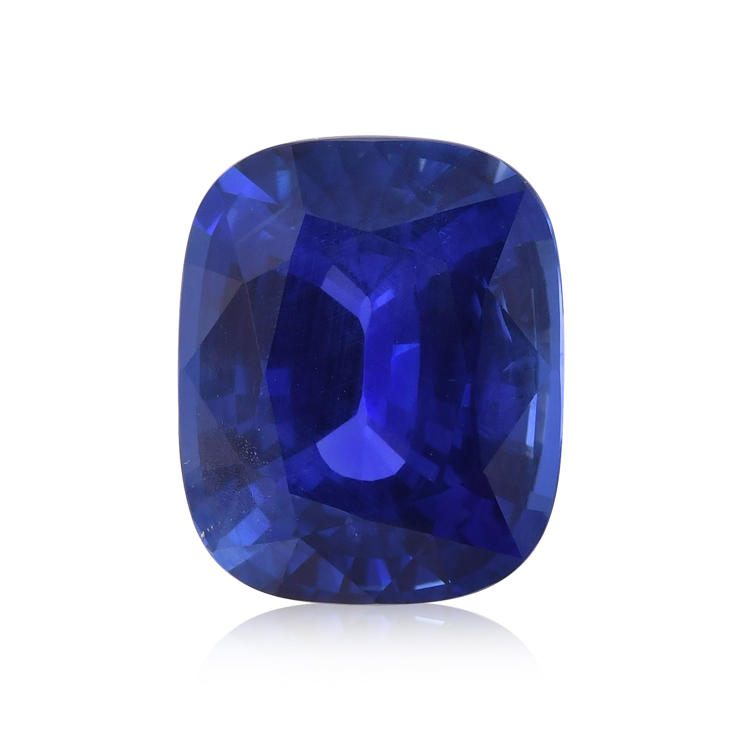 20.90 Carat Blue SRI LANKAN Cushion Sapphire GUBELIN
