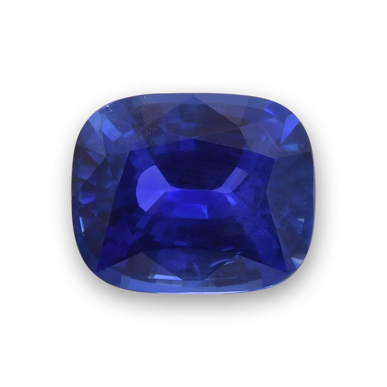 20.90 Carat Blue SRI LANKAN Cushion Sapphire GUBELIN