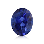 4.14 Carat Blue SRI LANKAN Oval Sapphire CD