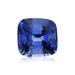 1.47 Carat Blue  Cushion Sapphire GIA