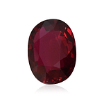 10.02 Carat Red MOZAMBICAN Oval Ruby GRS