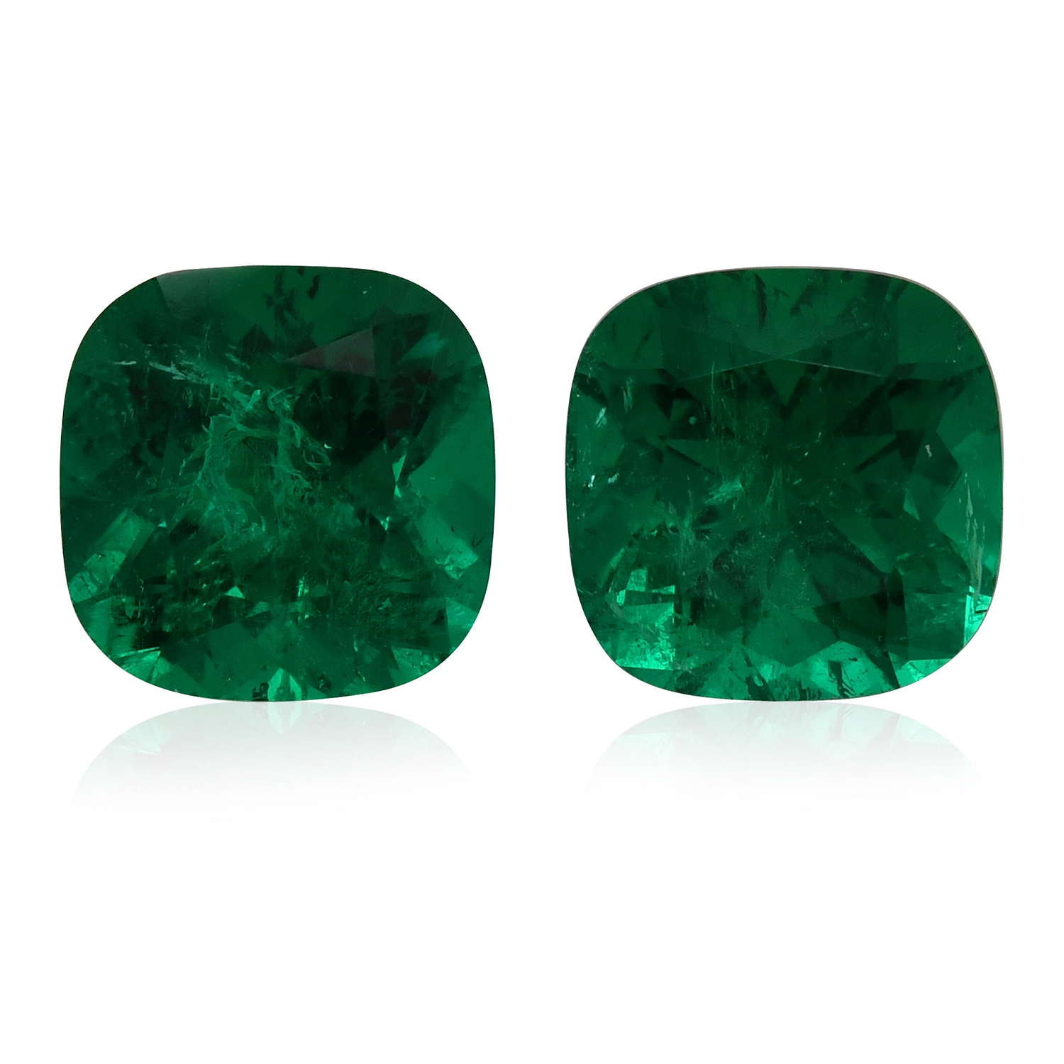 4.86 Carat   Cushion Emerald