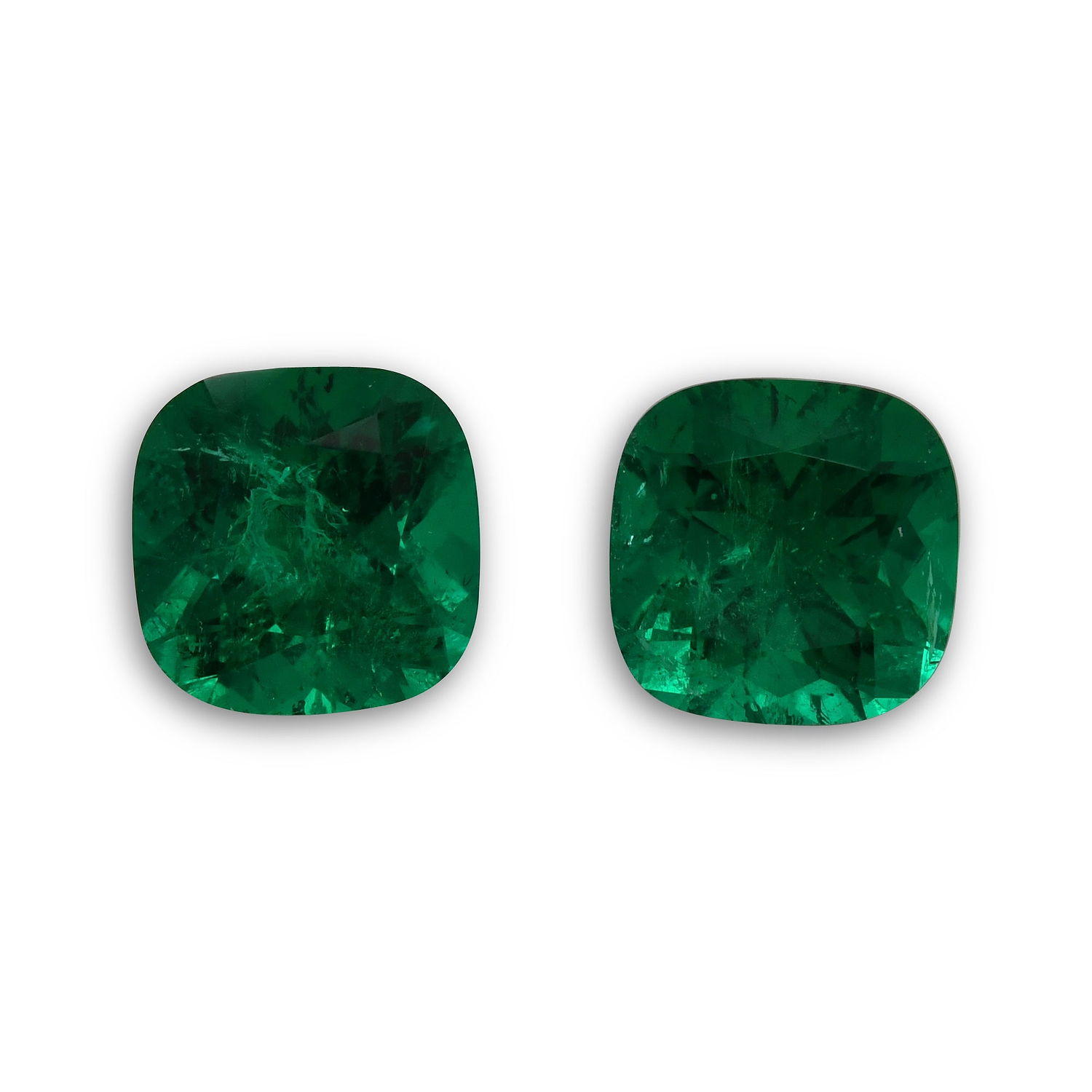 4.86 Carat   Cushion Emerald