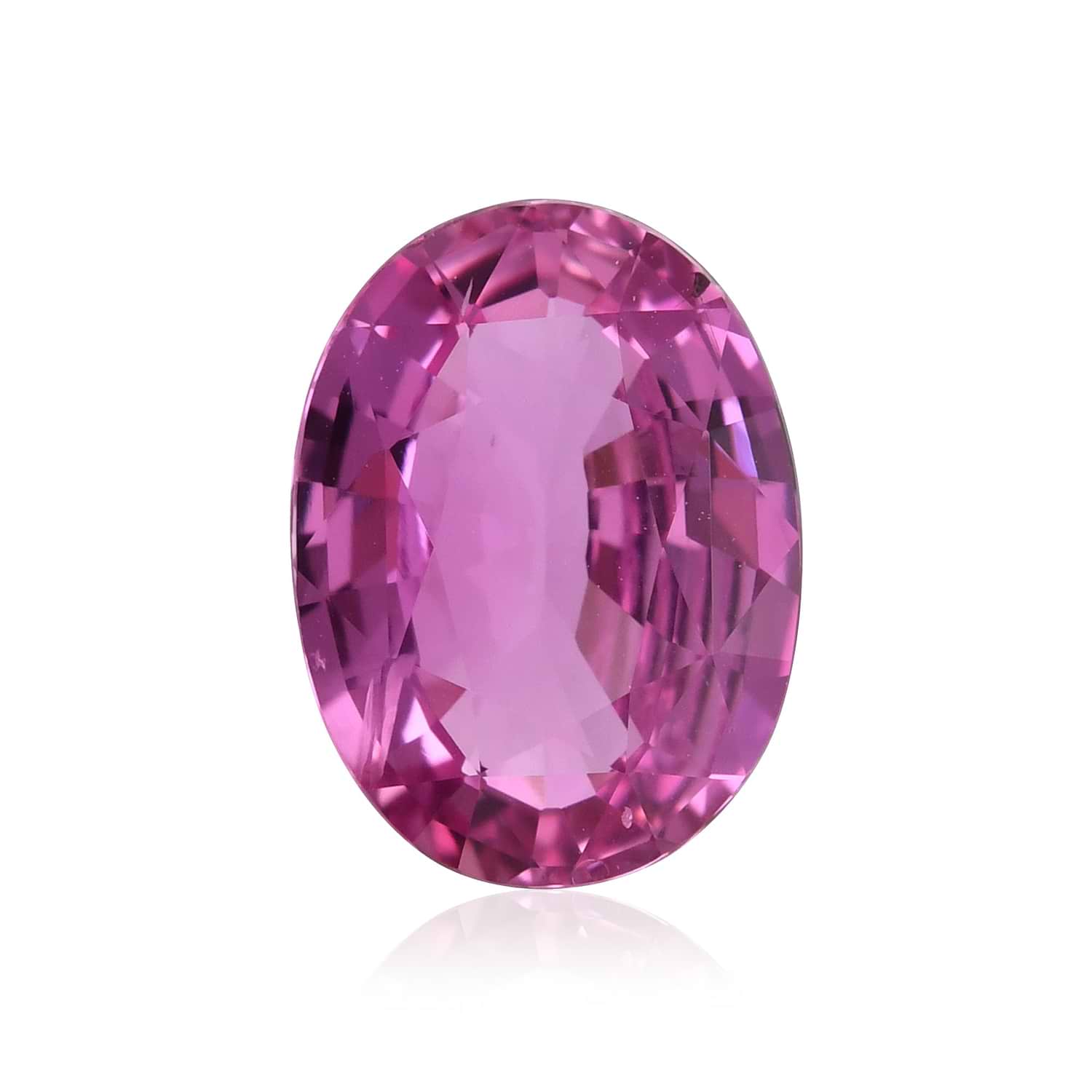 3.58 Carat Pink MADAGASCAR Oval Sapphire CD