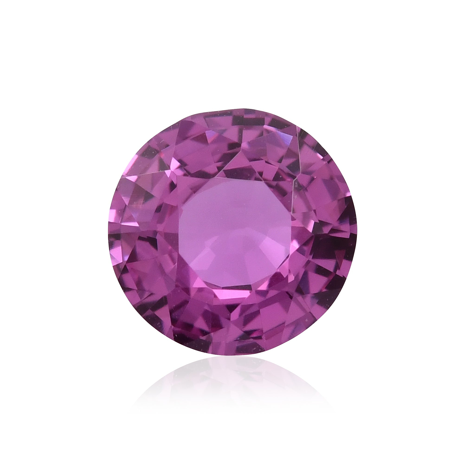 1.84 Carat Pink MADAGASCAR Round Sapphire GIA