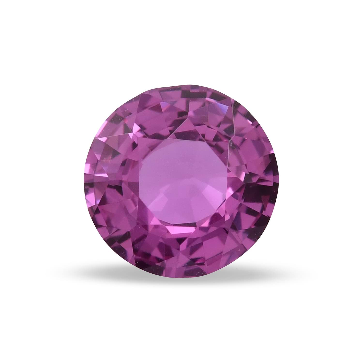 1.84 Carat Pink MADAGASCAR Round Sapphire GIA
