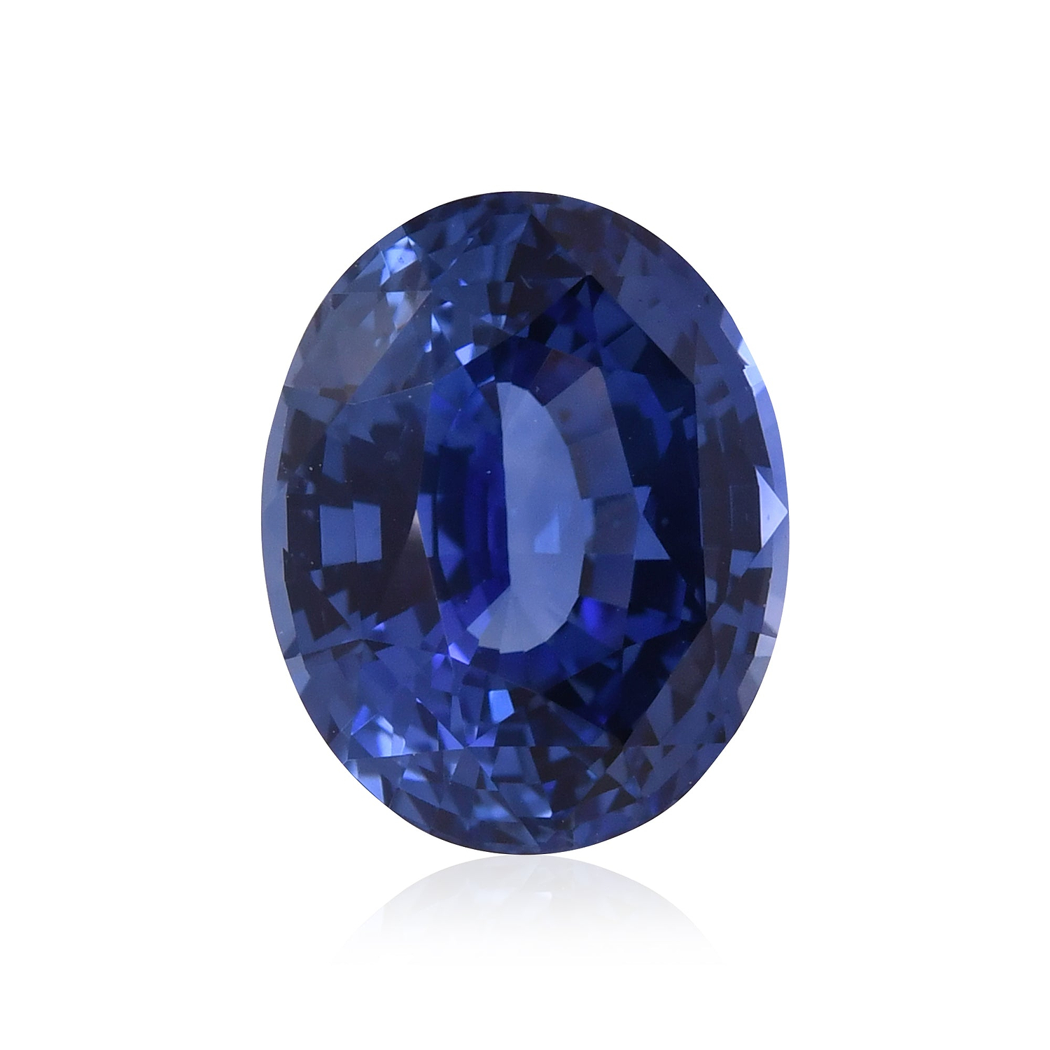 5.56 Carat Blue SRI LANKAN Oval Sapphire CD