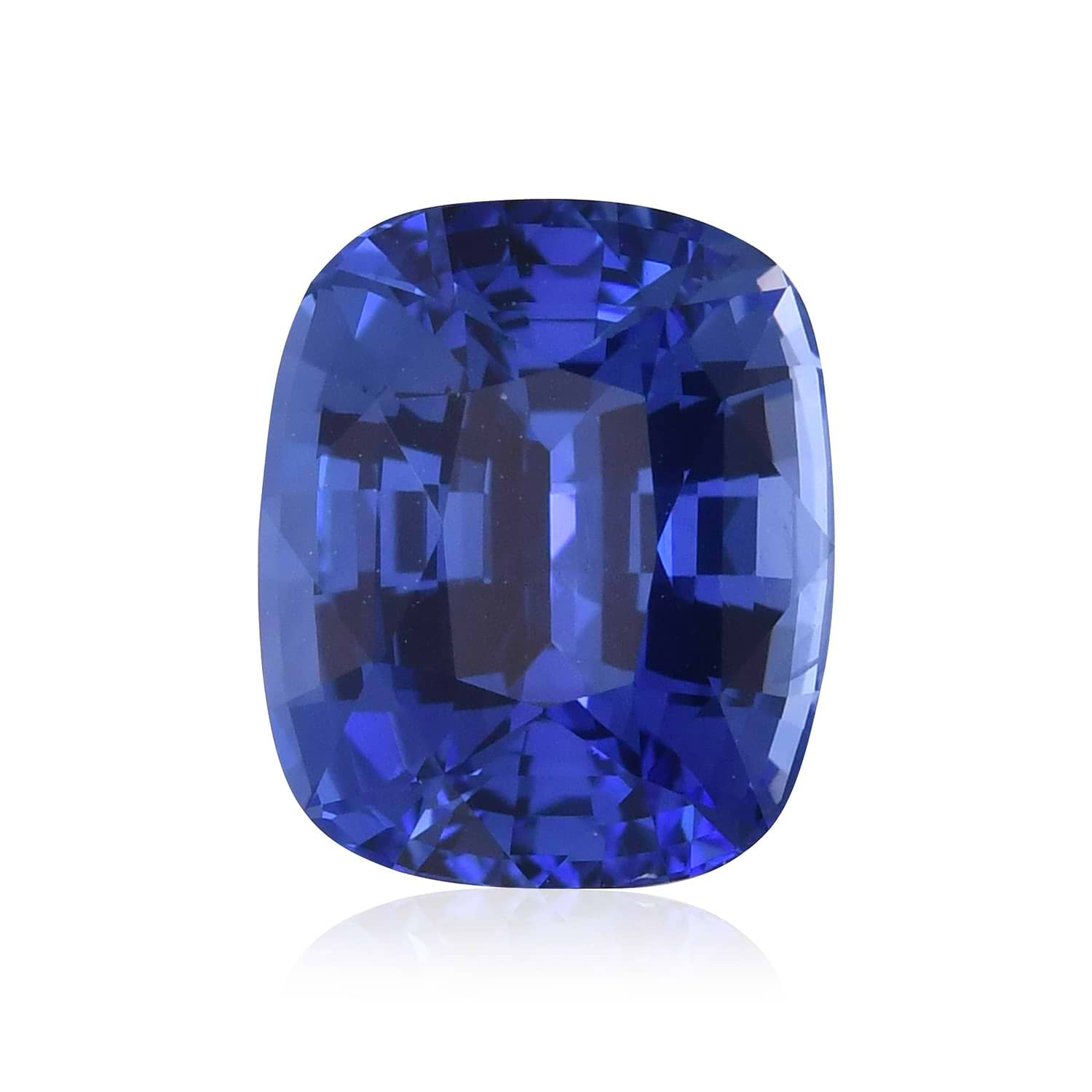 4.08 Carat Blue SRI LANKAN Cushion Sapphire CD