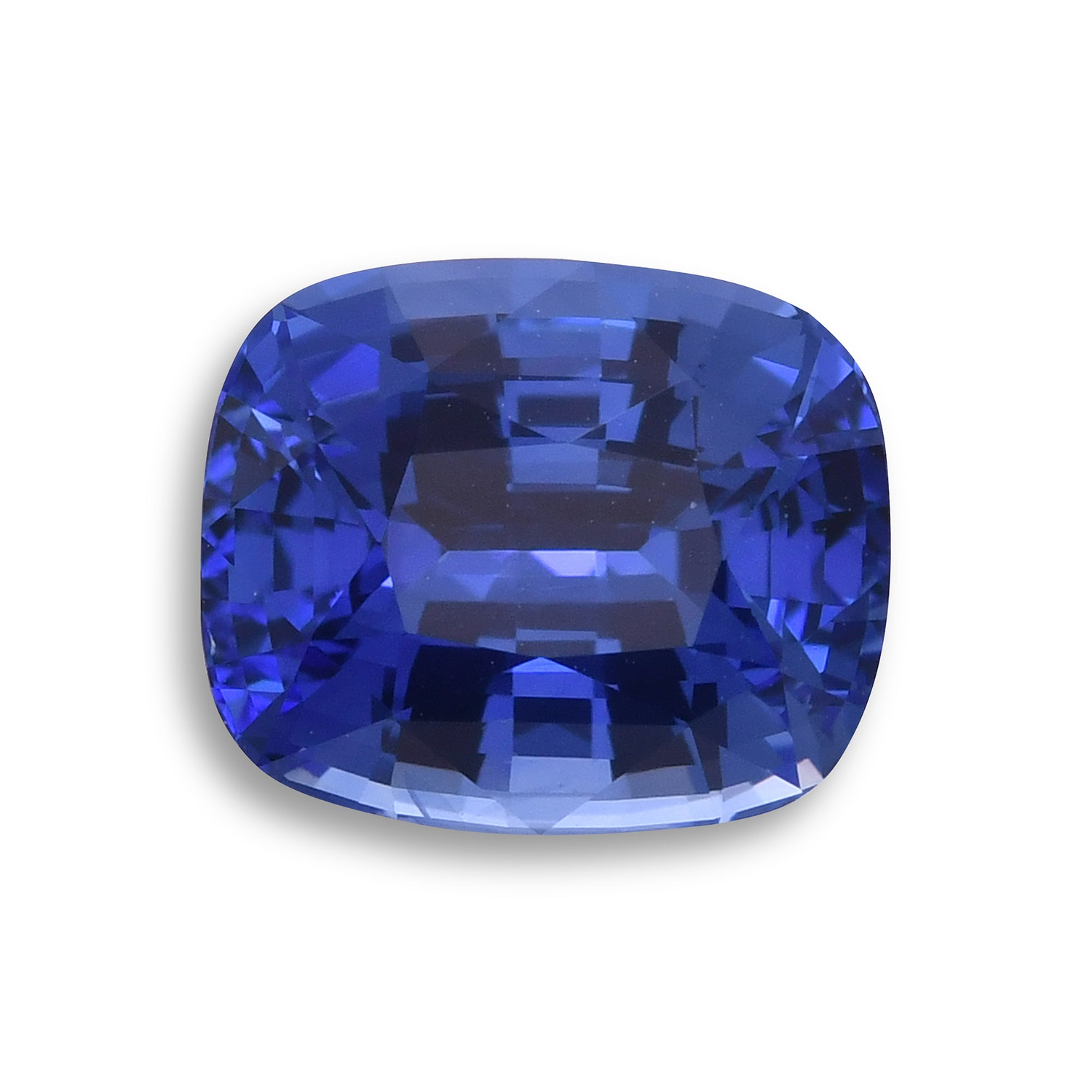 4.08 Carat Blue SRI LANKAN Cushion Sapphire CD