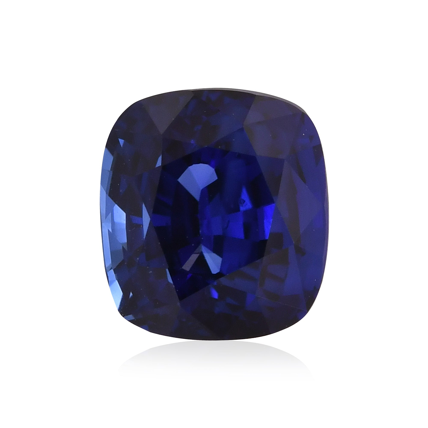 4.03 Carat Blue MADAGASCAR Cushion Sapphire GRS