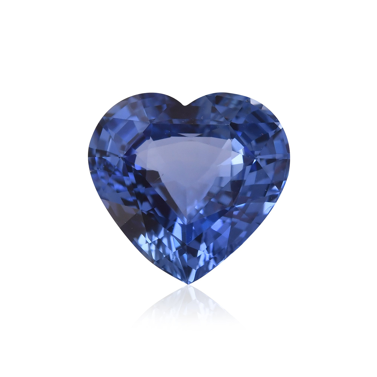 3.08 Carat Blue SRI LANKAN Heart Sapphire CD