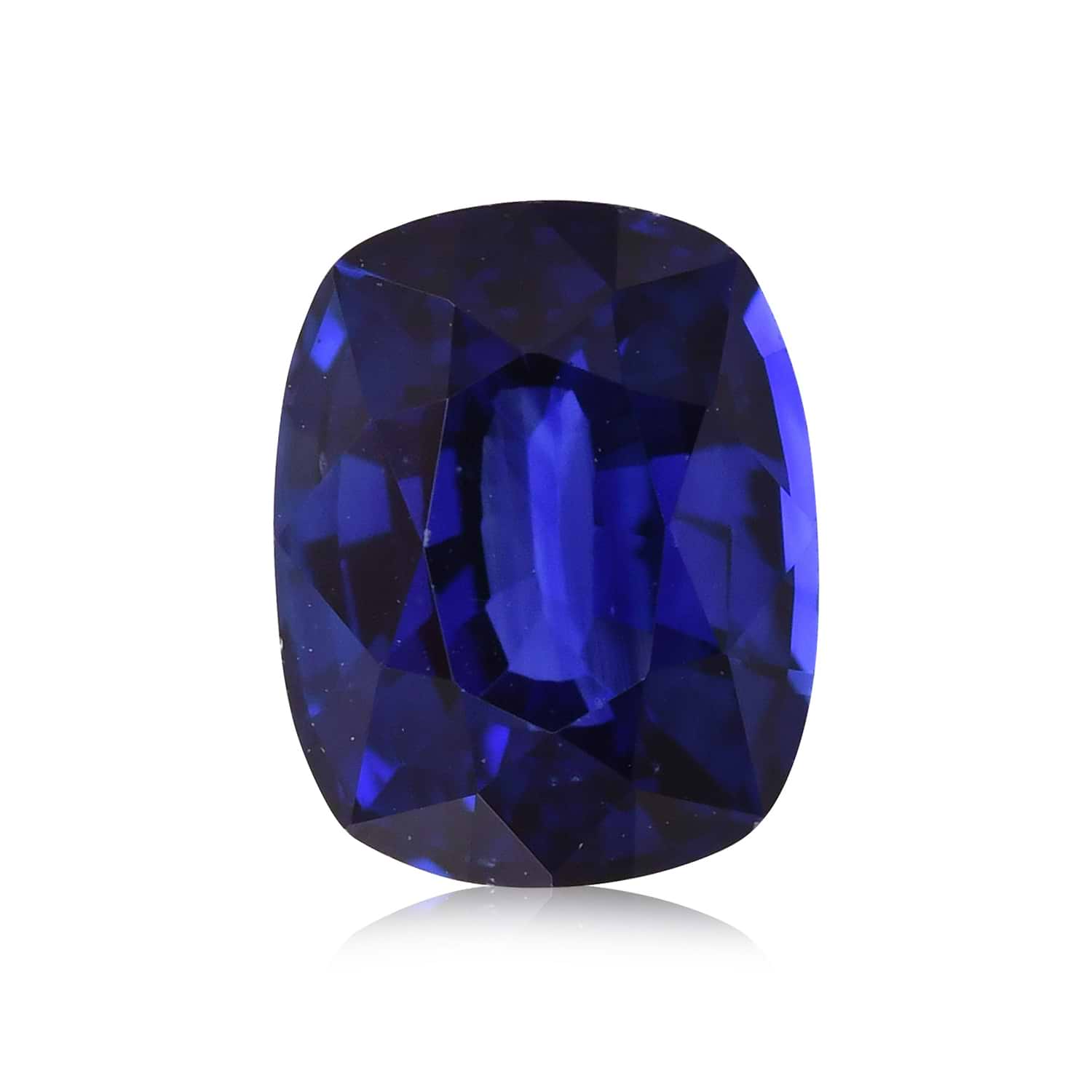1.76 Carat Blue SRI LANKAN Cushion Sapphire