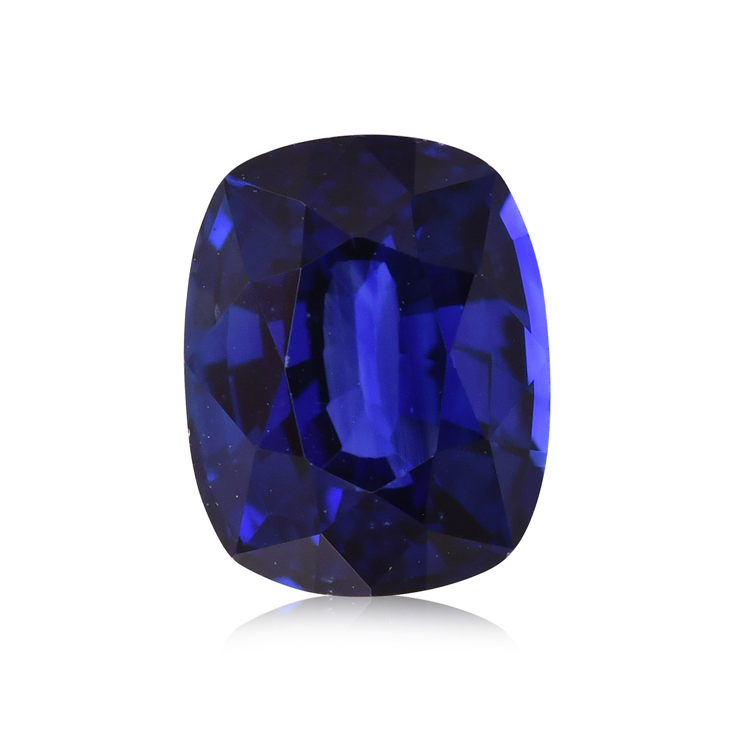 1.76 Carat Blue SRI LANKAN Cushion Sapphire