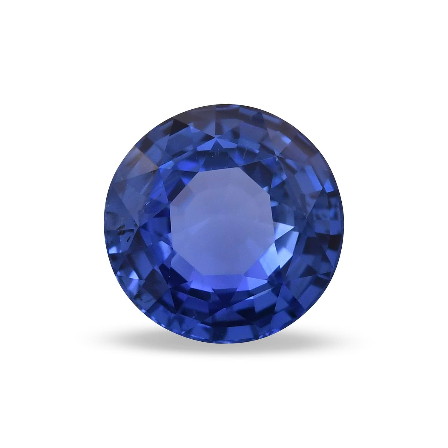 5.02 Carat Blue MADAGASCAR Round Sapphire CD