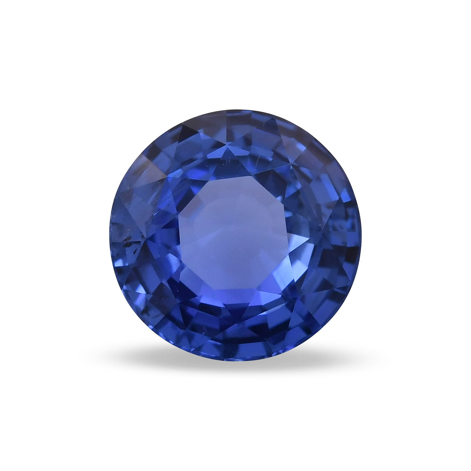 5.02 Carat Blue MADAGASCAR Round Sapphire CD