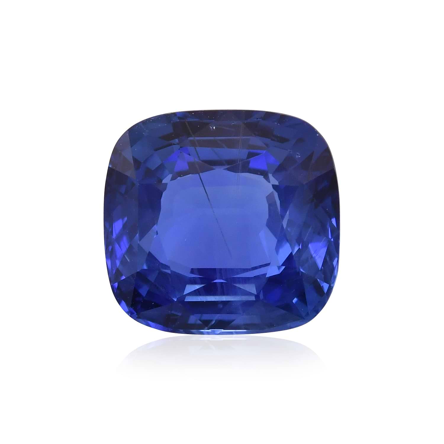 12.18 Carat Blue SRI LANKAN Cushion Sapphire AGL