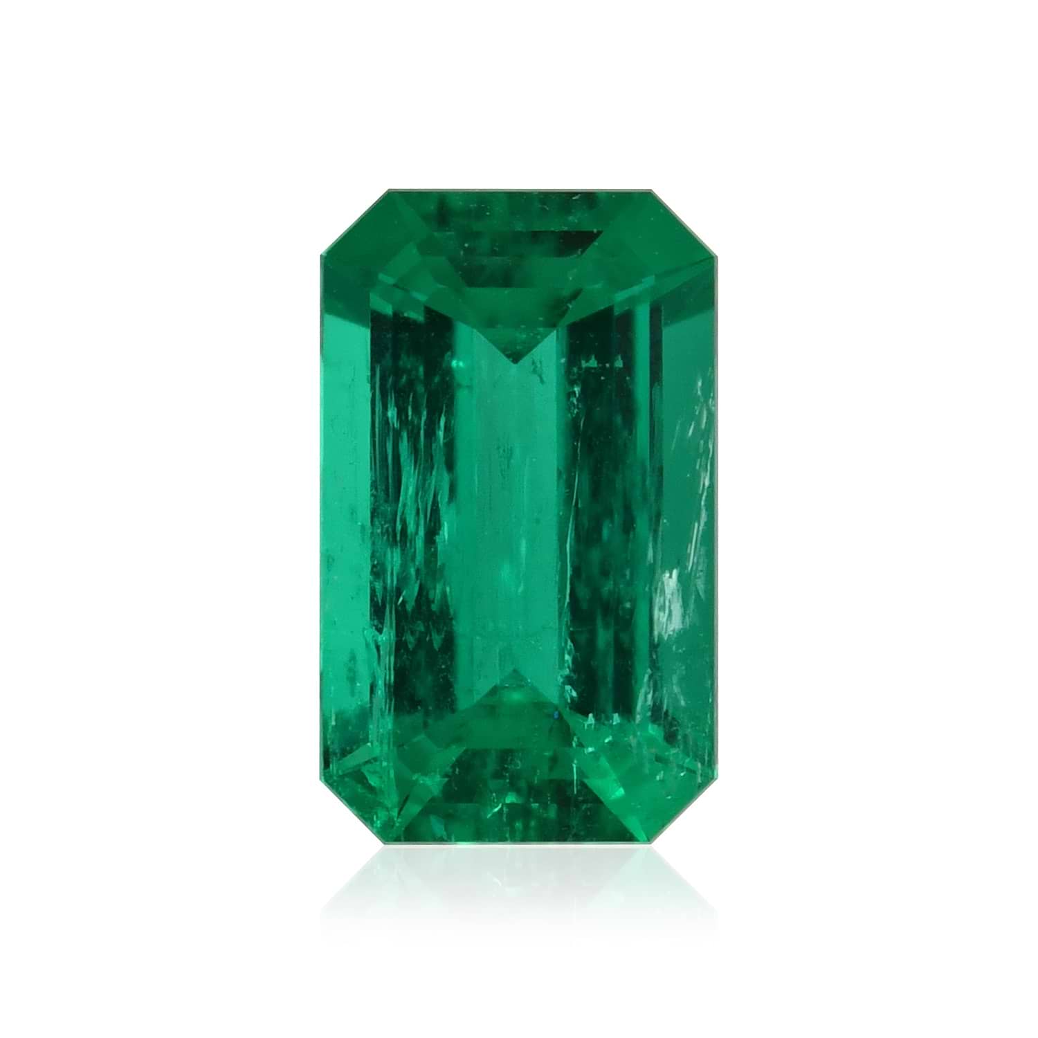 1.01 Carat Green COLOMBIAN Emerald Emerald CD