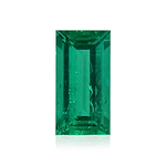 1.00 Carat Green COLOMBIAN Baguette Emerald CD