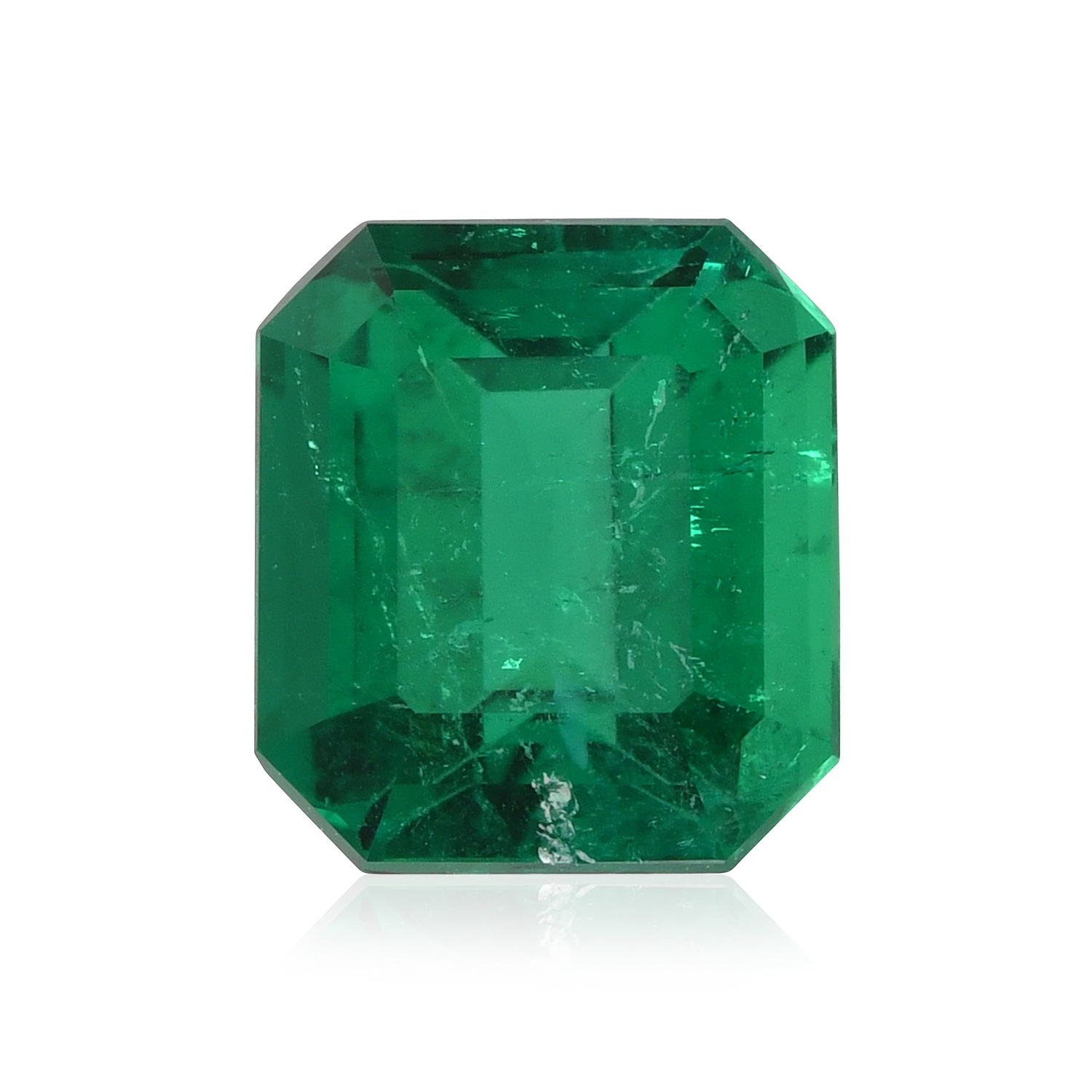 2.36 Carat Green COLOMBIAN Emerald Emerald CD