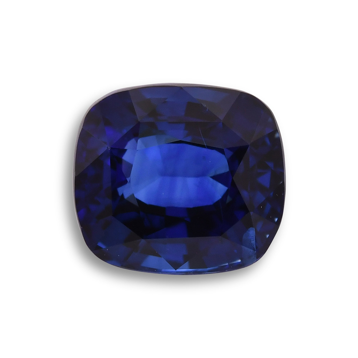 4.04 Carat Blue SRI LANKAN Cushion Sapphire CD