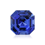 1.37 Carat Blue SRI LANKAN Sq. Emerald Sapphire