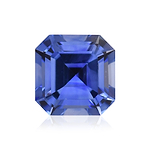 1.21 Carat Blue SRI LANKAN Sq. Emerald Sapphire