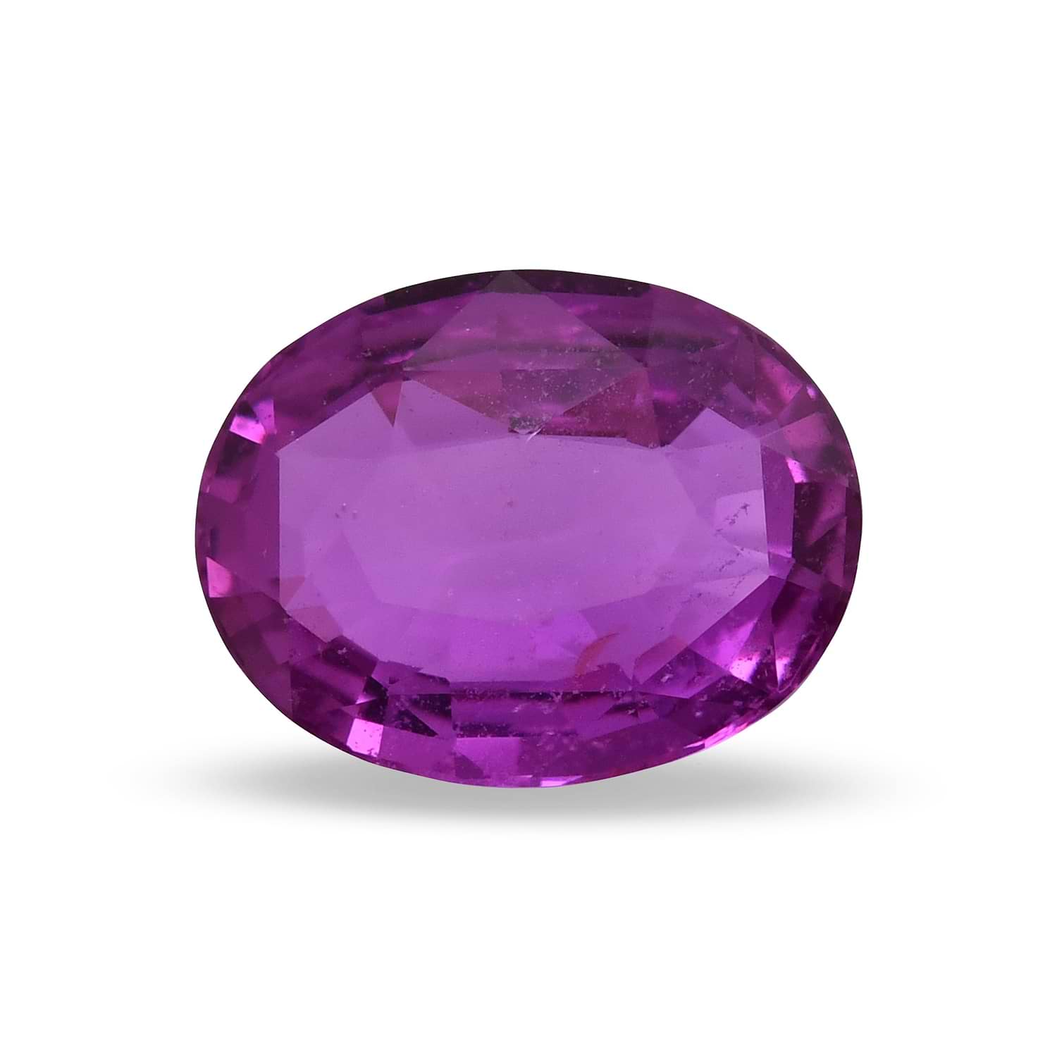 8.05 Carat Pink Oval Sapphire GIA